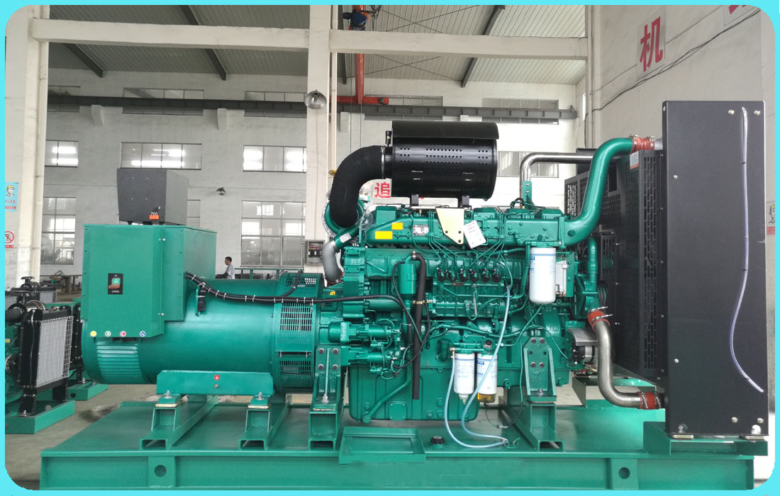 山西運城客戶成功訂購一臺主用功率540kw玉柴系列柴油發電機組，調試完成準備發往客戶指定地點
