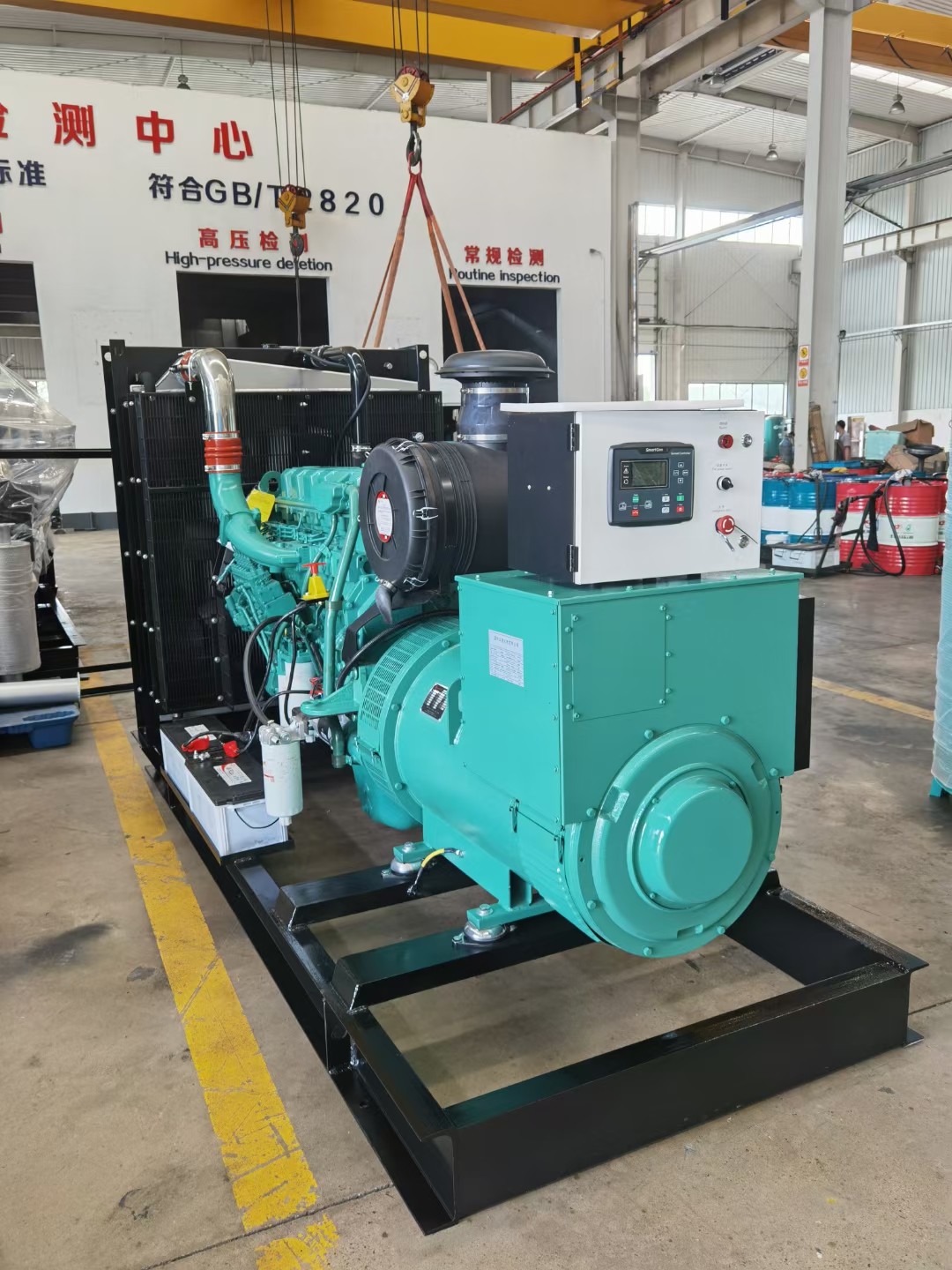  東康400KW柴油發(fā)電機(jī)組，專車發(fā)往浙江！